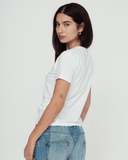 wall street baby tee - In Print We Trust