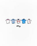 ART OF God Save The Classics Printed White Tee